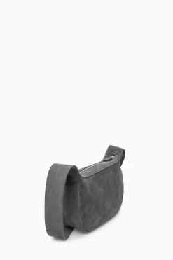 Outlet COS ZAMSZOWA TOREBKA CROSSBODY TYPU SADDLE BAG Antracytowy