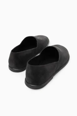 Hot COS ZAMSZOWE LOAFERSY Ciemnoszary