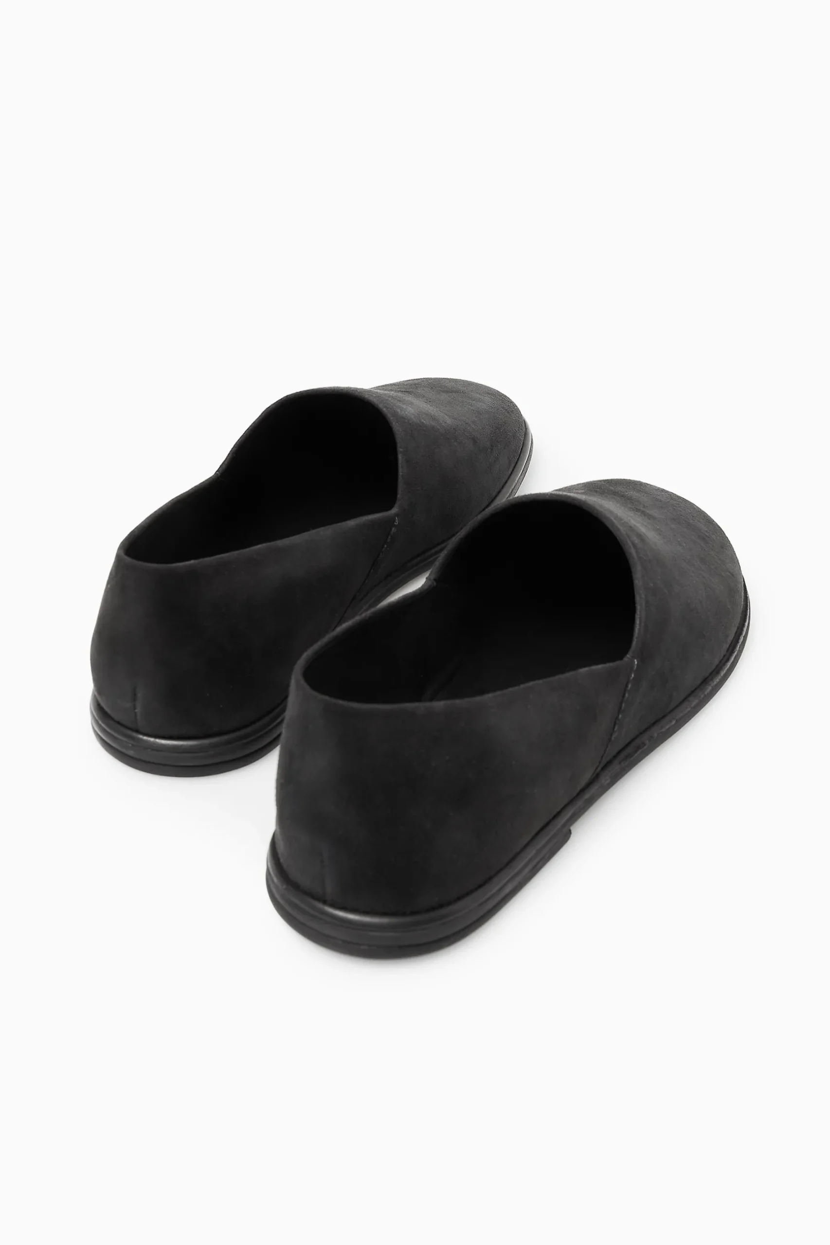 Hot COS ZAMSZOWE LOAFERSY Ciemnoszary