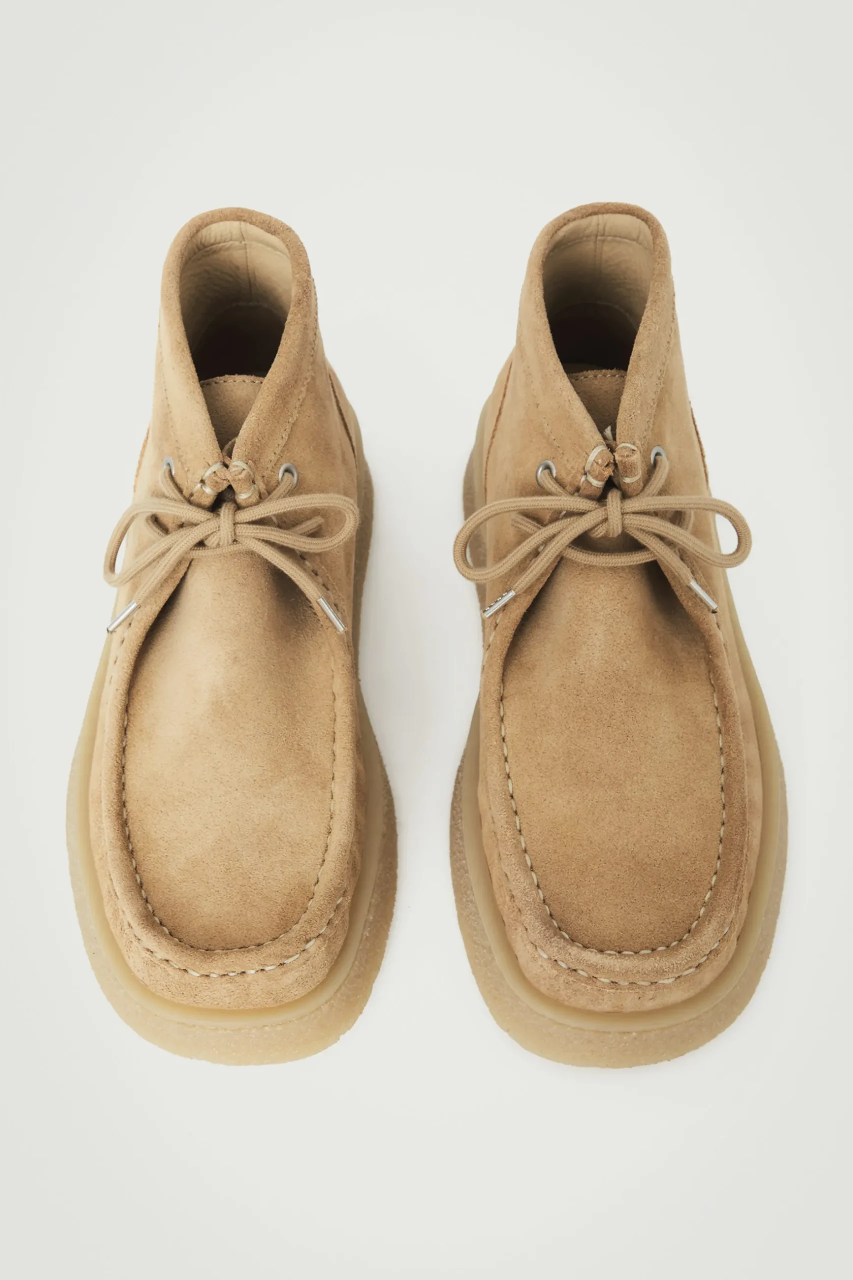 Best COS ZAMSZOWE TRZEWIKI TYPU DESERT BOOTS Beżowy