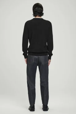 Outlet COS ZWĘŻANE JEANSY MARGIN Z SUROWEGO DENIMU Z KRAJĄ Indygo